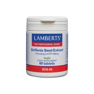 LAMBERTS Griffonia Seed Extract 5-HTP 100mg 60 δισκία