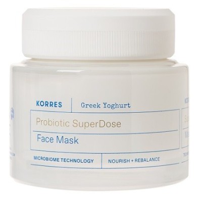 KORRES Greek Yoghurt Probiotic SuperDose Face Mask Ενυδατική Μάσκα Προσώπου με Προβιοτικά 100ml