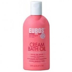 EUBOS Cream Bath Oil Red Ελαιώδες αφρόλουτρο για βαθύ καθαρισμό και περιποίηση ξηρού δέρματος 200ml