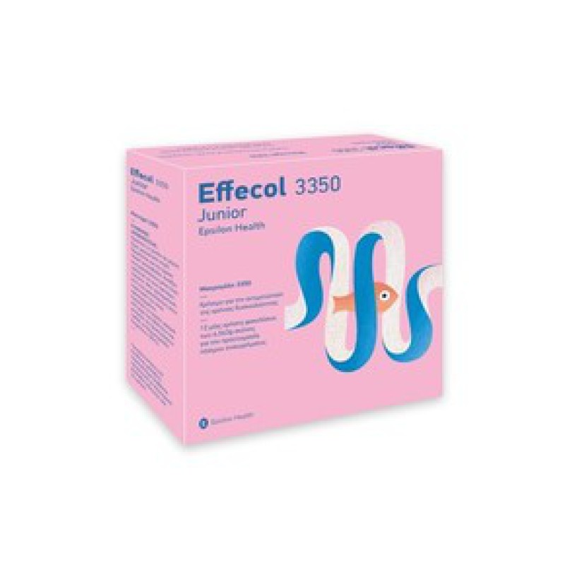EPSILON HEALTH Effecol 3350 Junior Φακελίσκοι 12 x 6,563gr