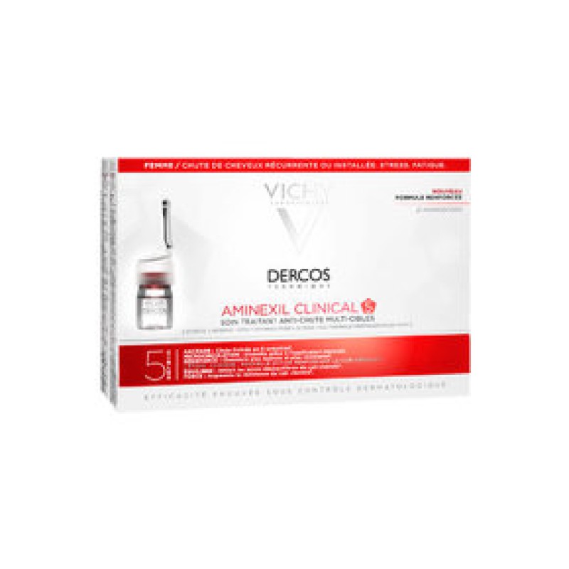 VICHY Dercos Aminexil Clinical 5 Για Γυναίκες 21x6ml