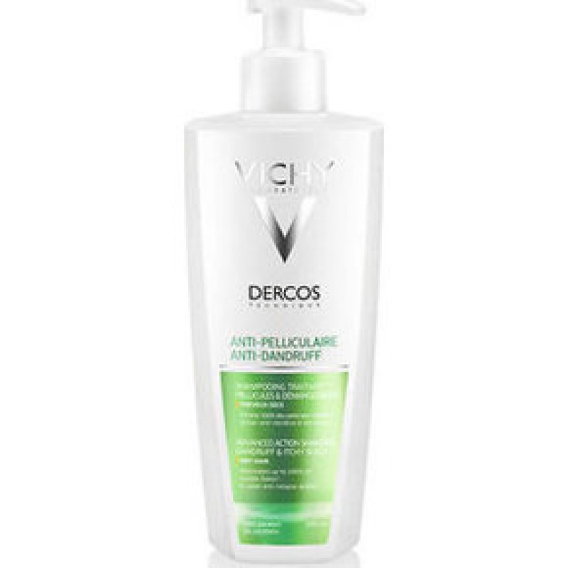 VICHY Dercos Αντιπυτιριδικό σαμπουάν για Ξηρά μαλλιά 390ml