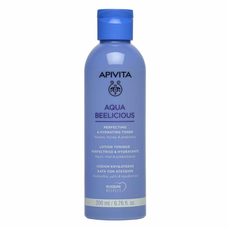 APIVITA Aqua Beelicious Perfecting & Hydrating Toner Ενυδατική Λοσιόν Κατά των Ατελειών 200ml
