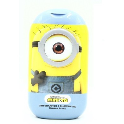 SENCE Universal Minions 2 in 1 Shampoo & Shower Gel Παιδικό Σαμπουάν και Αφρόλουτρο 400ml