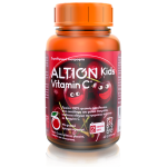 ALTION KIds Vitamin C Συμπλήρωμα Διατροφής με Βιταμίνη C για Παιδιά με Φυσικό Άρωμα Κερασιού 60 Μασώμενα Ζελεδάκια
