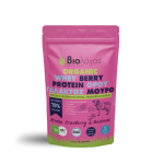 ΒΙΟΛΟΓΟΣ Organic Whey Berry Protein Πρωτείνη Ορού Γάλακτος Μούρο 78% 500g