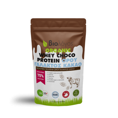 ΒΙΟΛΟΓΟΣ Organic Whey Choco Protein Πρωτείνη Ορού Γάλακτος Κακάο 75% 500g ΒΙΟΛΟΓΟΣ Organic Whey Choco Protein Πρωτείνη Ορού Γάλακτος Κακάο 75% 500g