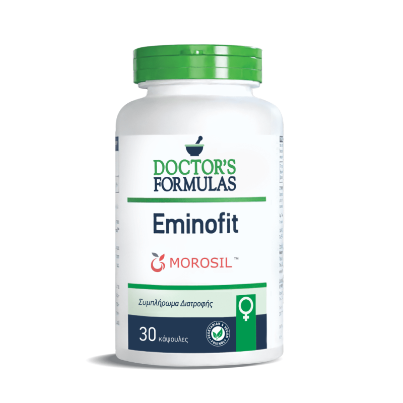 DOCTOR'S FORMULAS Eminofit Morosil Συμπλήρωμα Διατροφής για Φυσιολογικό Μεταβολισμό στην Εμμηνόπαυση 30 Κάψουλες