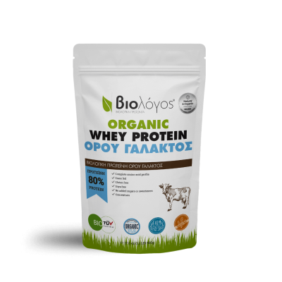 ΒΙΟΛΟΓΟΣ Organic Whey Protein Πρωτείνη Ορού Γάλακτος 80% 500g ΒΙΟΛΟΓΟΣ Organic Whey Protein Πρωτείνη Ορού Γάλακτος 80% 500g