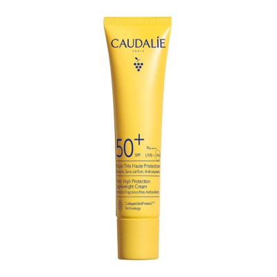CAUDALIE Very High Protection Lightweight Cream Αντηλιακή Κρέμα Προσώπου Λεπτόρευστης Υφής SPF50+ 40ml