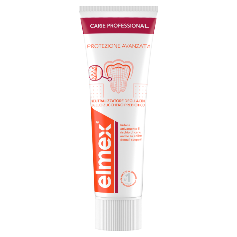 ELMEX Caries Professional Οδοντόκρεμα για Eξαιρετικά Υψηλή Προστασία από την Τερηδόνα 75ml