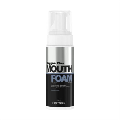 FREZYDERM Oxygen Plus Mouthfoam Στοματικός Αφρός με Ενεργό Οξυγόνο και Φθόριο 250ppm F 150ml