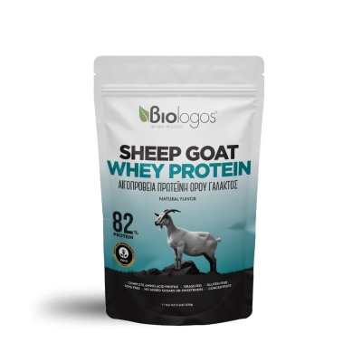 ΒΙΟΛΟΓΟΣ Sheep Goat Whey Protein Αιγοπρόβεια Πρωτείνη Ορού Γάλακτος 82% 500g