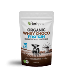 ΒΙΟΛΟΓΟΣ Organic Whey Choco Protein Πρωτείνη Ορού Γάλακτος Κακάο 75% 500g
