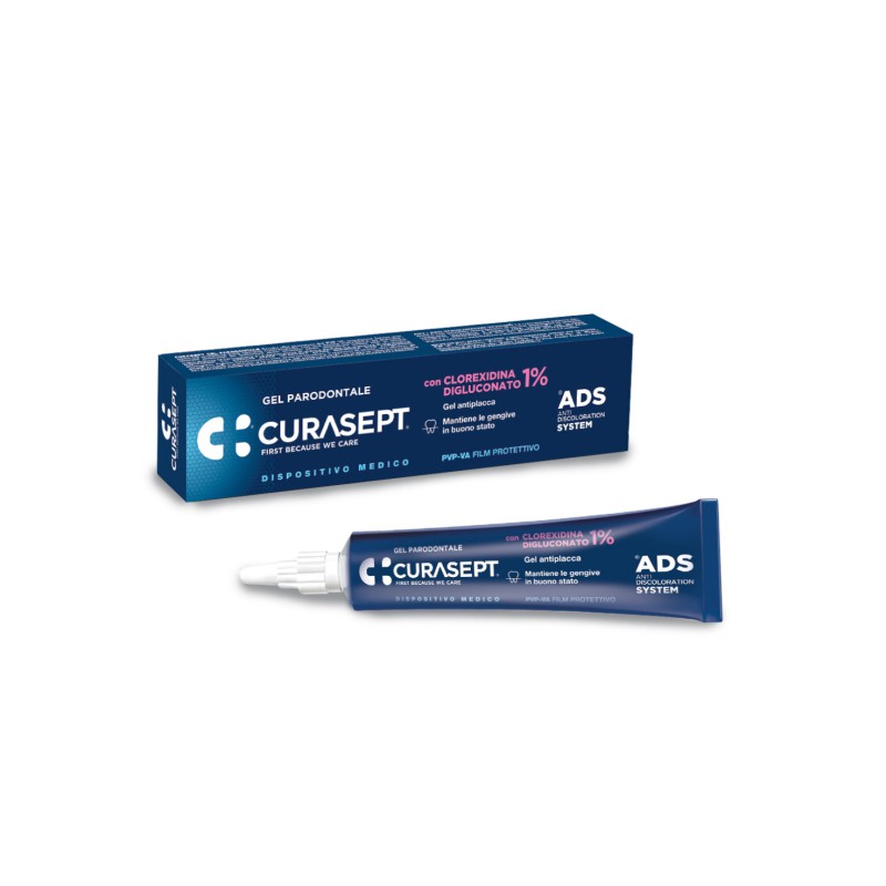 CURASEPT ADS 100 Chlorhexidine 1% Paradontal Gel Περιοδοντική Γέλη 30ml