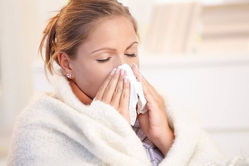 Εποχική γρίπη και κρυολόγημα.